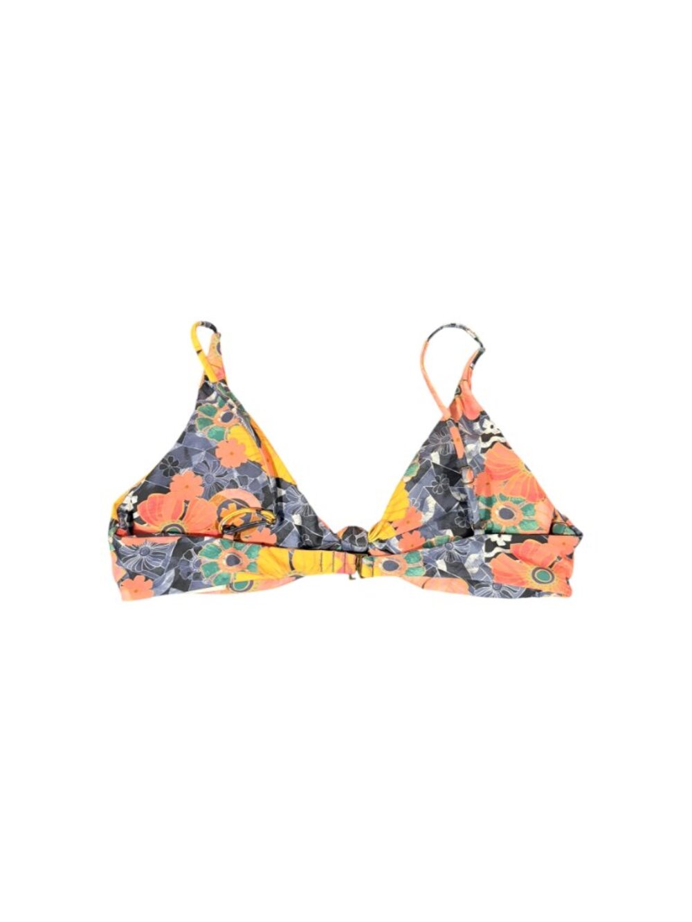 NWOT Women's Jadia Pismo Floral Print Bikini Top Size Large - Picture 3 of 5